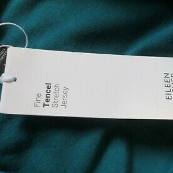 Eileen Fisher -  Fine Tencel Stretch Jersey Dress - Picture 8 of 10